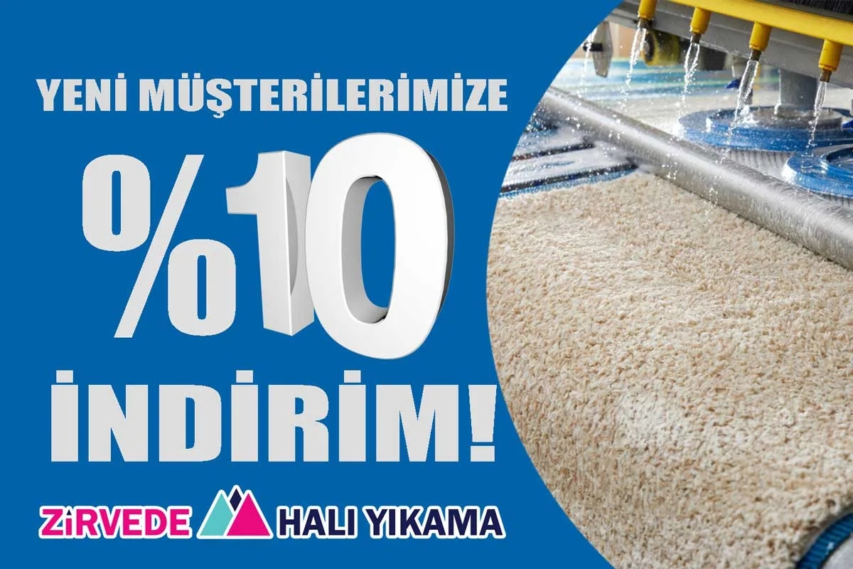 Yeni Müşterilerimize Yüzde 10 İndirim Fırsatı!